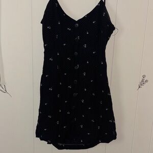 Forever 21 Black Polka Dot Dress